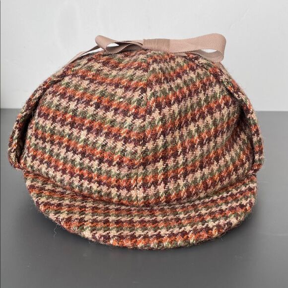 Vintage Tweedmill Wool Deerstalker \'Sherlock Holmes\' Hat British-mad Unisex main image 6